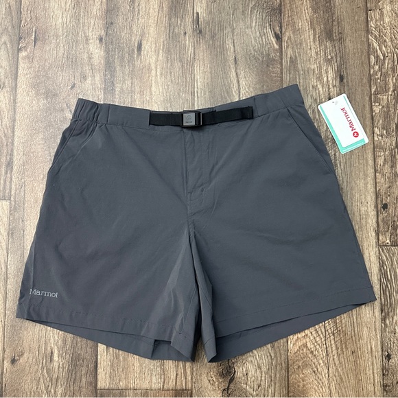 Marmot Pants - Marmot Short Outdoor Hiking Nylon Shorts Women’s XL(12) Dark Steel
